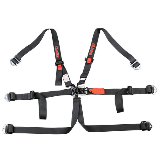 Zamp 6 Point Racing Harness 2" Pull - Up/Pull - In SFI 16.1 - Fast Racer